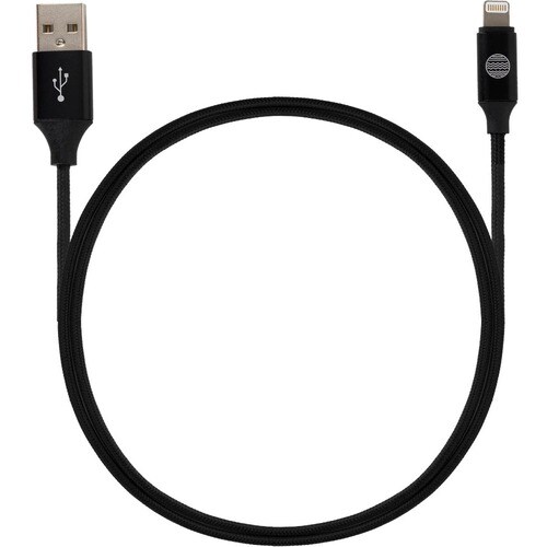 Our Pure Planet 1.20 m Lightning/USB Data Transfer Cable - 1 - First End: 1 x USB 2.0 Type A - Female - 480 Mbit/s - MFI -