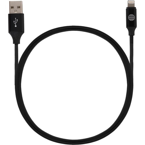 Our Pure Planet 3 m Lightning/USB Data Transfer Cable - First End: 1 x Lightning - Male - Second End: 1 x USB Type A - Mal