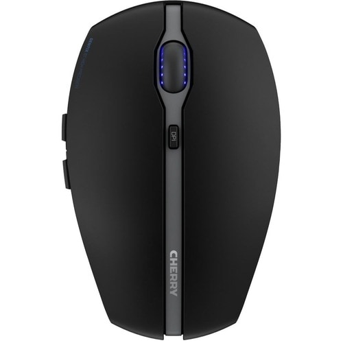 Souris Optique CHERRY GENTIX BT - Bluetooth - 7 Bouton(s) - Noir - Sans fil - 2000 dpi - Roulettes avec frein - Petite/Gra