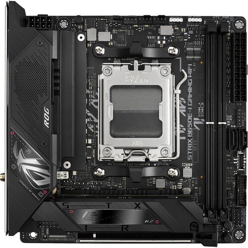 Asus ROG Strix B650E-I GAMING WIFI Gaming Desktop Motherboard - AMD B650 Chipset - Socket AM5 - Mini ITX - Ryzen 7 Process