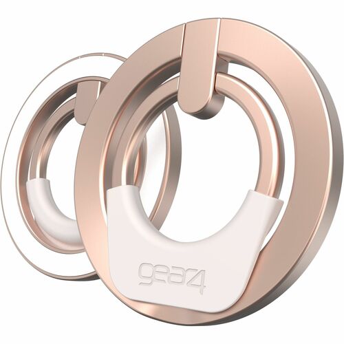 Gear4 Ring Snap 360 Magnetic Kickstand/Grip - Copper Rose - MagSafe Compatible, 360 degree rotation, Doubles as a kickstan