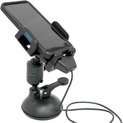 Gamber-Johnson Kabelgebundenes Cradle für Handgerät, Telefon - Ladefunktion - Synchronisierfähigkeit - USB-Typ C - Robust