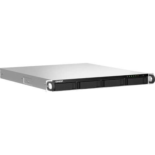 QNAP TS-464U-RP-8G 4 x Total Bays SAN/NAS Storage System - 4 GB Flash Memory Capacity Celeron Quad-core (4 Core) 2 GHz - 8