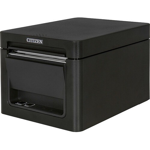 Citizen CT-E651 Desktop Direct Thermal Printer - Monochrome - Receipt Print - USB - USB Host - EU - With Cutter - Black - 