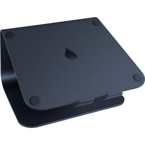 Rain Design mStand Laptop Stand - Midnight - 5.9" Height x 10" Width x 7.5" Depth - Desk - Anodized Aluminum - TAA Compliant