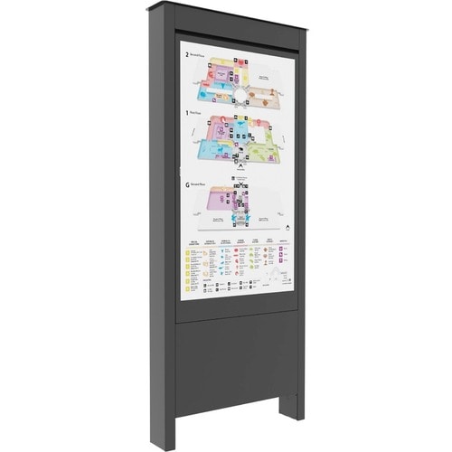 Chief Impact Outdoor Kiosk - 49" - Floor Standing