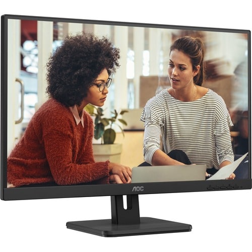 AOC 24E3UM 24" Class Full HD LCD Monitor - 16:9 - Textured Black - 60.5 cm (23.8") Viewable - Vertical Alignment (VA) - WL