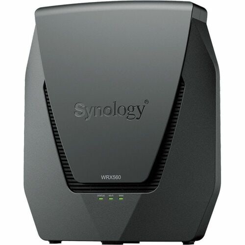 Synology WRX560 Wi-Fi 6 IEEE 802.11ax Ethernet Wireless Router - Dual Band - 2.40 GHz ISM Band - 5 GHz UNII Band - 384 MB/