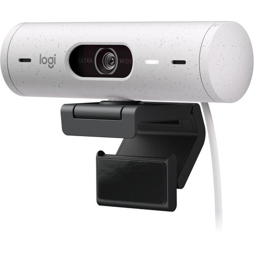Logitech BRIO Webcam - 4 Megapixel - 60 fps - Off White - USB Type C - 1920 x 1080 Video - Auto-focus - 90° Angle - 4x Dig