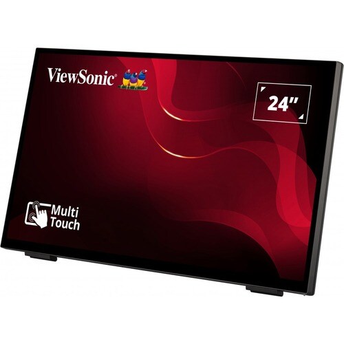 ViewSonic TD2465 24.0" Class LCD Touchscreen Monitor - 16:9 - 7 ms - 60.5 cm (23.8") Viewable - Projected Capacitive - 10 