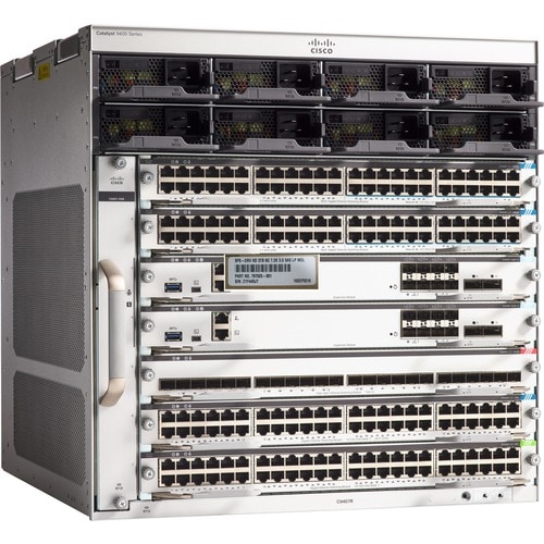 Châssis de Commutateur Cisco Catalyst 9400 C9407R Gérable - 3 Couche supportée - Modulaire - 10U - Montable en rack