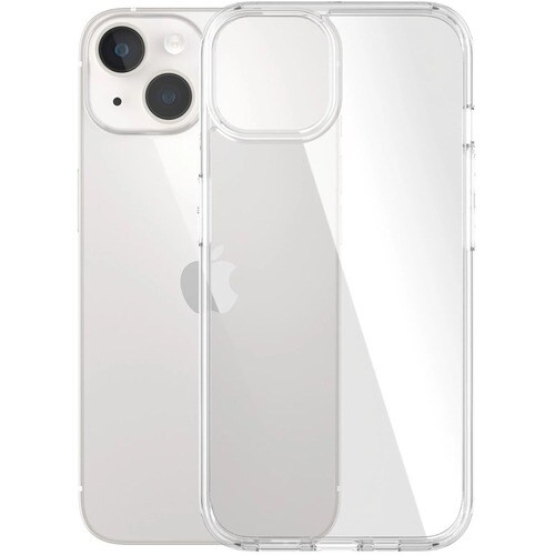 PanzerGlass HardCase Case for Apple iPhone 13, iPhone 14 Smartphone - Clear - Bump Resistant, Drop Resistant, Yellowing Re