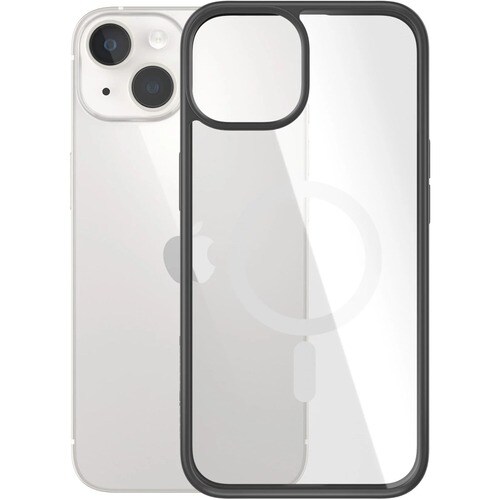 PanzerGlass ClearCase Case for Apple iPhone 14, iPhone 13 Smartphone - Black - Bacterial Resistant, Drop Resistant, Scratc