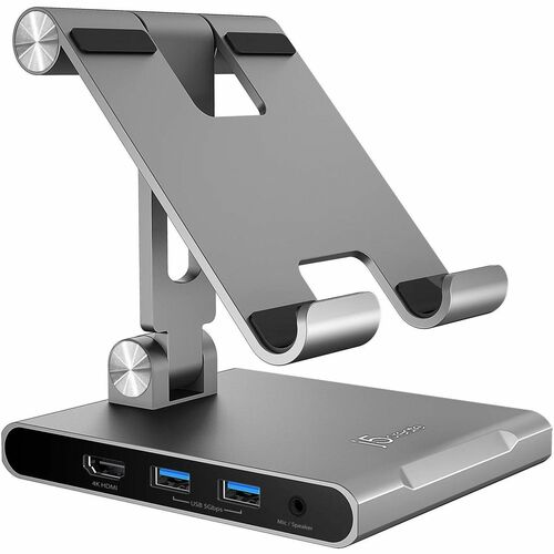 j5create JTS224-N Height Adjustable Tablet PC Stand - 27.9 cm (11") to 32.8 cm (12.9") Screen Support - 1.50 kg Load Capac