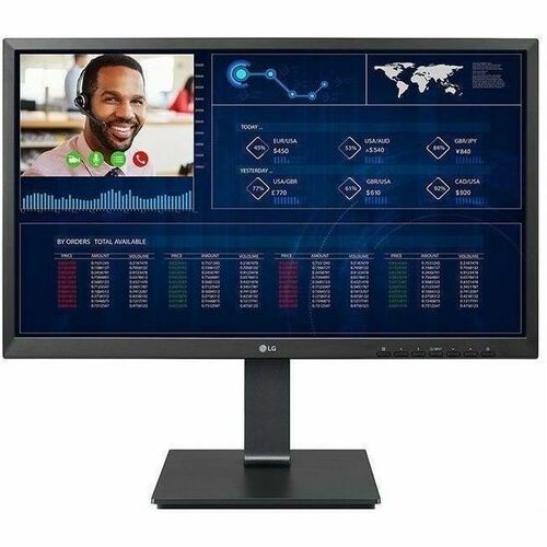 LG 24CQ651W-BP All-in-One Thin Client - Intel Pentium N6005 Quad-core (4 Core) 2 GHz - Black - 8 GB RAM DDR4 SDRAM - 256 G
