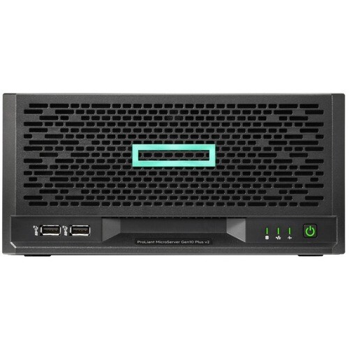 HPE ProLiant MicroServer Gen10 Plus v2 Ultra Micro Tower Server - 1 Xeon E-2314 2.80 GHz - 16 GB RAM - 1 TB HDD - (1 x 1TB