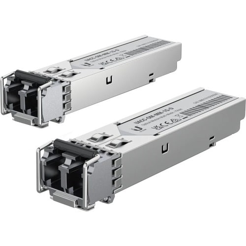 Ubiquiti SFP (mini-GBIC) Module - For Data Networking, Optical Network - 1 x Duplex LC Network - Optical Fiber - Multi-mod