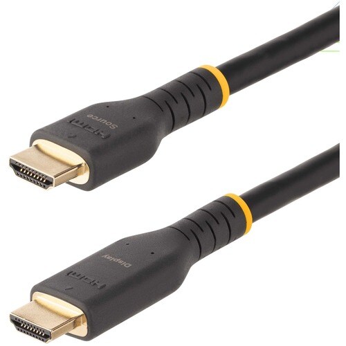 StarTech.com 10m (30ft) Active HDMI Cable, HDMI 2.0 4K 60Hz UHD, Rugged HDMI Cord w/ Aramid Fiber, Heavy-Duty High Speed H