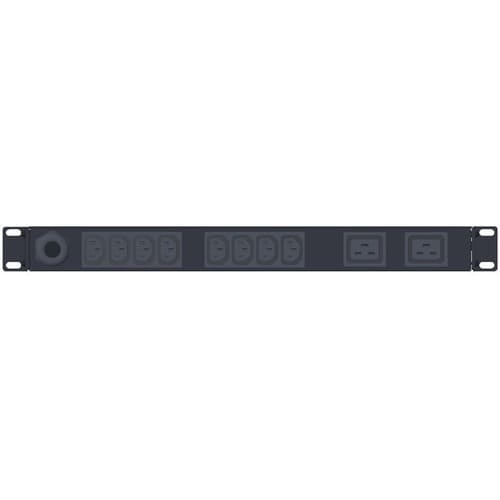 Vertiv Geist Basic Rack PDU - (8) C13| (2) C19| 16A| 230V| C20| 3.6kW - Vertiv Geist Basic Rack Power Distribution Unit (P