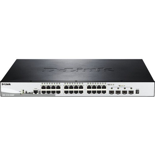 D-Link DGS-1510 DGS-1510-28XMP 28 Ports Manageable Ethernet Switch - Gigabit Ethernet, 10 Gigabit Ethernet - 1000Base-T, 1