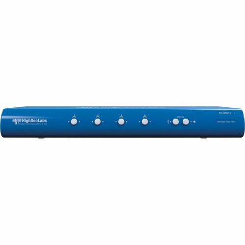 Kramer SM40NU-N KM Switchbox - 4 Computer(s) - 1 x Network (RJ-45) - 14 x USB