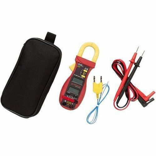 Amprobe ACD-14 PLUS Dual Display Clamp Multimeter with Temperature - 600 V, 600 A AC - 600 V DC - Data Hold, Auto Power Off