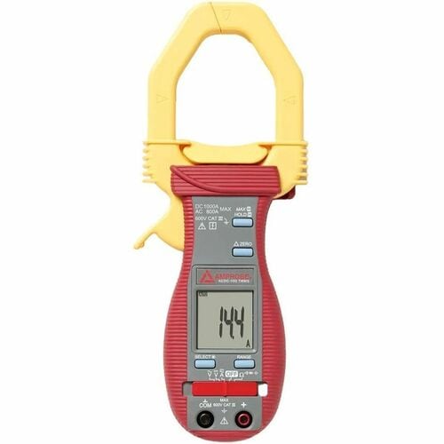 Amprobe ACDC-100 Clamp Meter - 600 V, 800 A AC - 600 V, 1 kA DC - Data Hold, Backlight, Auto Power Off