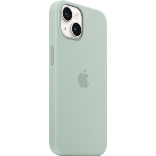 Apple Case for Apple iPhone 14 Smartphone - Silky, Soft-touch - Scratch Resistant, Drop Resistant - Silicone, MicroFiber