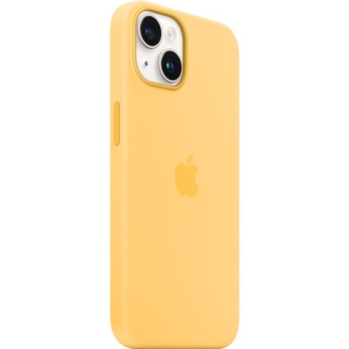 Apple Case for Apple iPhone 14 Smartphone - Sunglow - Silky, Soft-touch - Scratch Resistant, Drop Resistant - Silicone, Mi