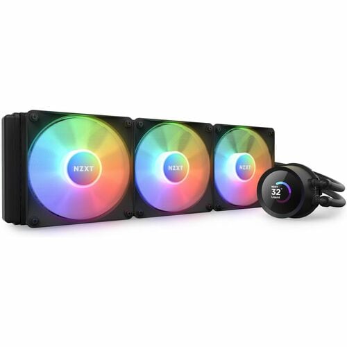 NZXT Kraken 360 RGB RL-KR360-B1 1 pc(s) Cooling Fan/Radiator/Water Block/Pump - Processor, Computer Case - 120 mm Maximum 