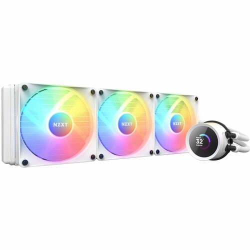 NZXT Kraken 360 RGB RL-KR360-W1 1 pc(s) Cooling Fan/Radiator/Water Block/Pump - Processor, Computer Case - 120 mm Maximum 