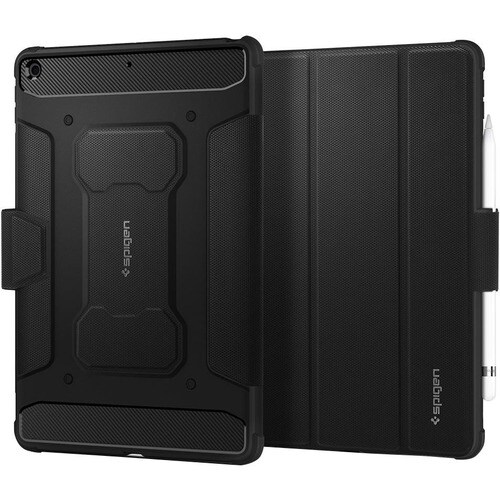 Spigen Rugged Armor Pro Rugged Carrying Case for 25.9 cm (10.2") Apple iPad (8th Generation), iPad (7th Generation) Tablet