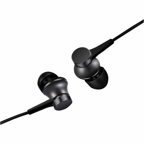 MI Wired Earbud Stereo Earset - Black - Binaural - In-ear - 20 Hz to 20 kHz - 125 cm Cable - Mini-phone (3.5mm)