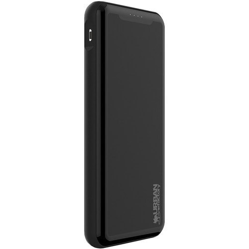 Urban Factory JUICEE Power Bank - Lithium Ion (Li-Ion) - 10000 mAh - 3 A - 5 V DC Output - 4 x USB