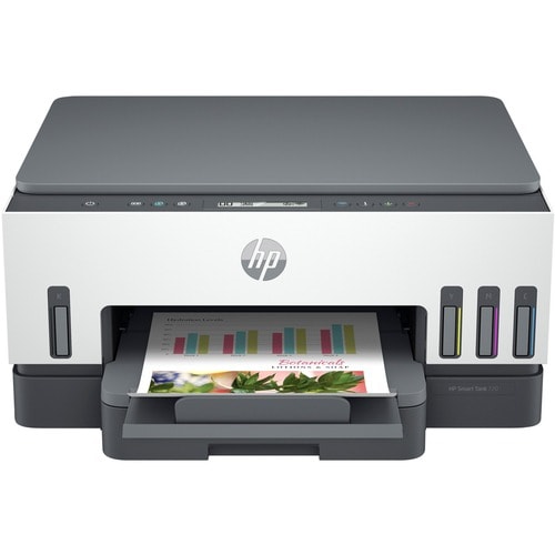 HP 720 Wireless Smart Tank Inkjet Multifunction Printer - Colour - Copier/Printer/Scanner - 23 ppm Mono/22 ppm Color Print