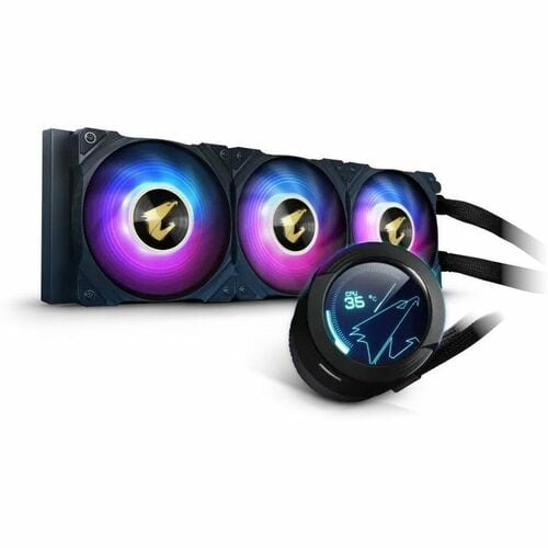 GIGABYTE WATERFORCE X 360 Cooling Fan/Radiator/Water Block - CPU, Processor - 12 cm (4.72") Maximum Fan Diameter - 3 x Fan