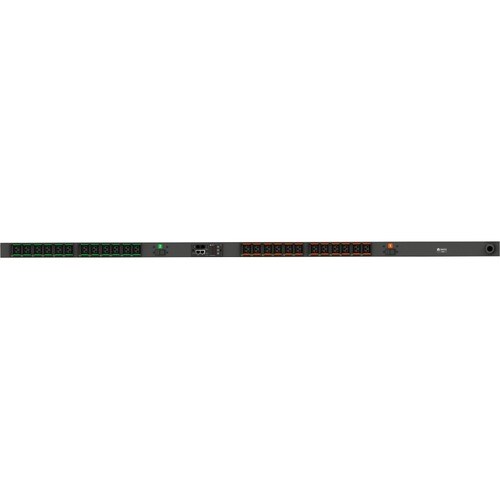 PDU Vertiv Geist MGS3EGB1-24CF13-3PS6B2A10-S - TAA Conforme - Uscita commutata monitorata - 1P+N+E - 24 x Combinazione C13