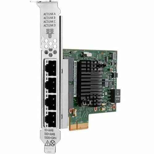 HPE BCM5719 千兆以太网卡 用于 服务器 - 1000Base-T - 插卡 - PCI Express 2.0 - 1 Gbit/s 数据传输率 - 4 端口 - 4 - 双绞线