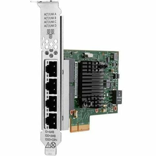 HPE BCM5719 千兆以太网卡 用于 服务器 - 1000Base-T - 插卡 - PCI Express 2.0 - 1 Gbit/s 数据传输率 - 4 端口 - 4 - 双绞线