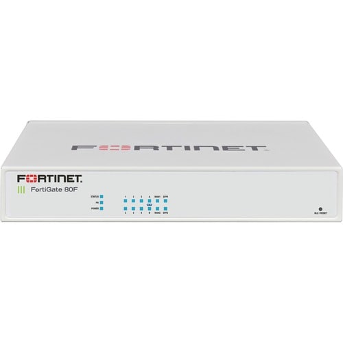 Fortinet FortiGate 80F-PoE Network Security/Firewall Appliance - 10 Port - 1000Base-T - Gigabit Ethernet, 1000Base-X - No 