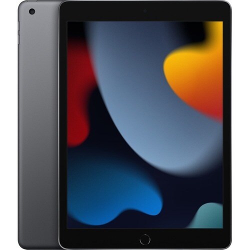 Apple iPad (9th Generation) Tablet - 25.91 cm (10.20") - Apple A13 Bionic Hexa-core - 64 GB Storage - iPadOS 15 - Space Gr