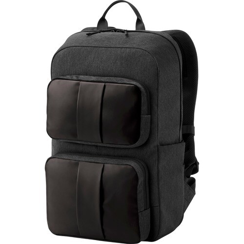 HP Carrying Case (Backpack) for 38.10 cm (15") to 39.62 cm (15.60") Notebook - Fabric, Mesh Body - Trolley Strap - 16 L Vo