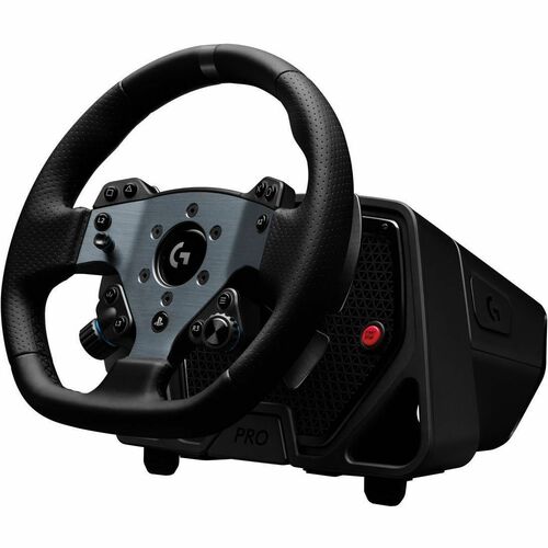 Logitech G Pro Gaming Steering Wheel - Cable - USB - PC, PlayStation, Xbox, PlayStation 5, PlayStation 4 - Black