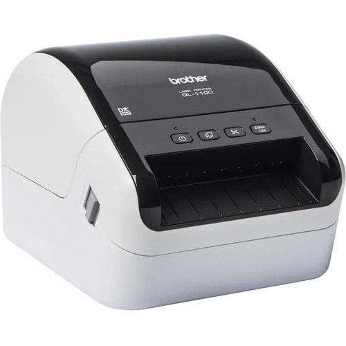 Brother QL-1100c Office, Warehouse Direct Thermal Printer - Monochrome - Label/Receipt Print - USB - USB Host - With Cutte