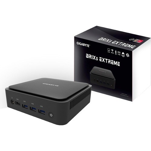 Sistema barebone Gigabyte BRIX Extreme GB-BER3H-5300 - Mini PC - AMD Ryzen 3 5300U Quad-core (4 Core) - AMD Chip - 64 GB D