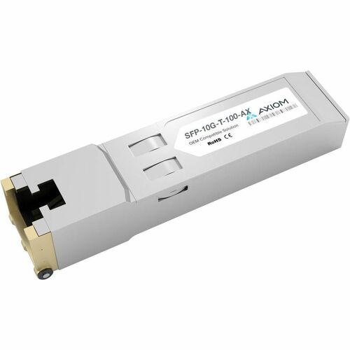 10GBASE-T SFP+ TRANSCEIVER COPPER RJ45 100M