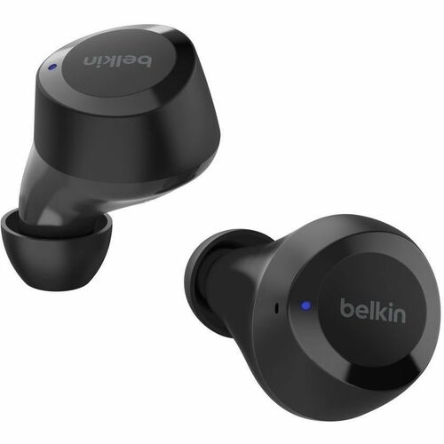 Belkin SoundForm Bolt True Wireless Earbud Stereo, Mono Earset - Black - Binaural - In-ear - 1000 cm - Bluetooth