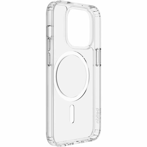 Belkin SheerForce Hülle für Apple iPhone 14 Pro Smartphone - Durchsichtig - Anitbakteriell, UV-resistent, Vergilbungsbestä