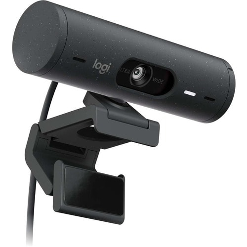 Logitech BRIO 505 Video Conferencing Camera - 4 Megapixel - 60 fps - Graphite - USB Type C - 1920 x 1080 Video - Auto-focu