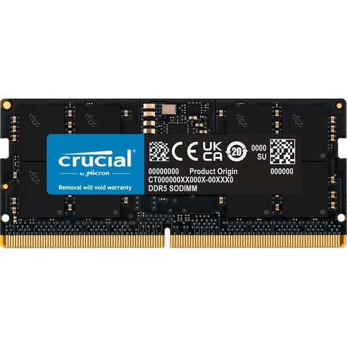 Micron 16GB DDR5 SDRAM Memory Module - For Computer, Desktop PC, Notebook - 16 GB (1 x 16GB) - DDR5-5600/PC5-44800 DDR5 SD